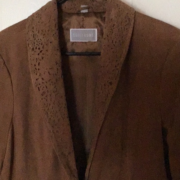 Guillaume suede jacket. - Picture 2 of 4